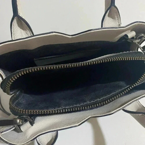 Botkier grey saffiano leather satchel handbag - Picture 4 of 15